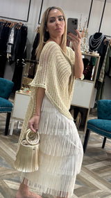 Gold Net Blouse