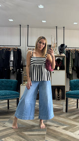 Sylvi Stripe Top