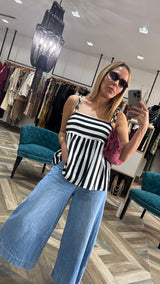 Sylvi Stripe Top
