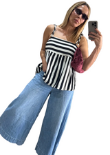 Sylvi Stripe Top