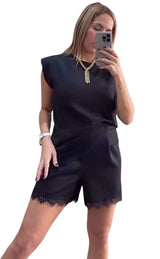 Sport Lace Black Set