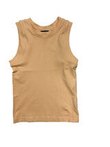 Smooth crewneck muscle tank