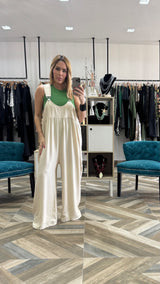 Linen overall