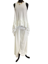 White eyelet set by Pia colors