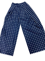 Navy Dots Pants