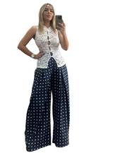 Navy Dots Pants
