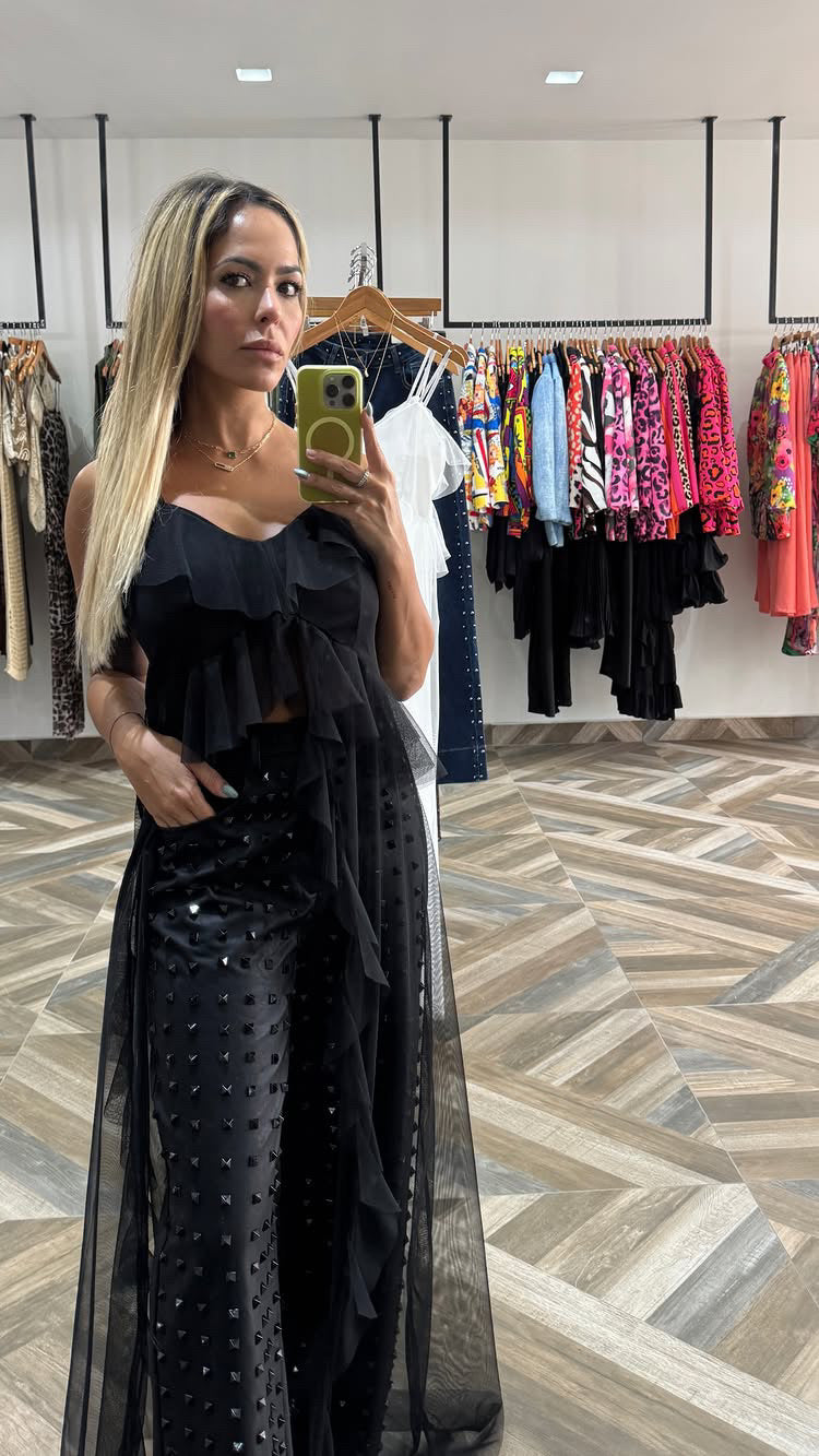 Tunic tulle Top