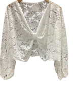 Mika White Lace Top