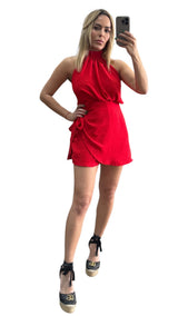Jay Red Romper