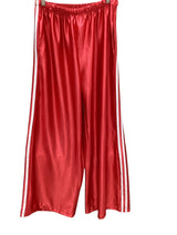Red Satin Pants