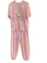 Pink Lace Set