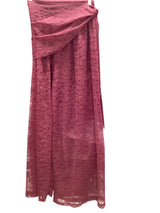 Burgundy Lace Pants