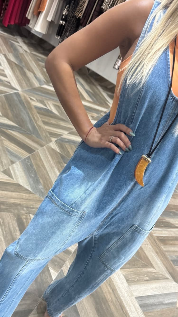Drea Denim Jumper
