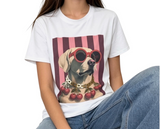 Dog & cherries Tshirt