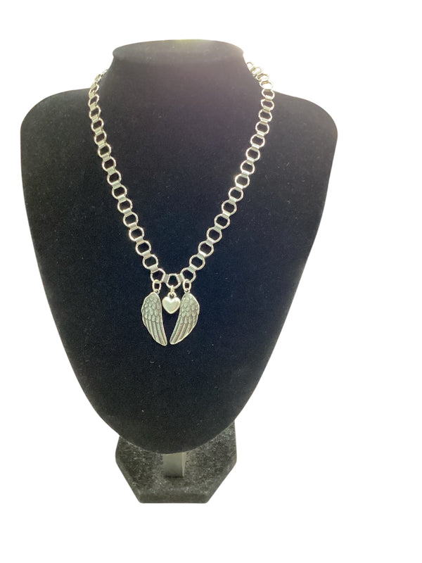 Wings Heart Necklace