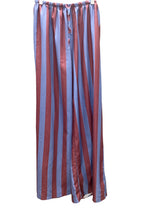 Stripes Blue and Burgundy Pants