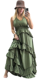Olive Maxi Dress