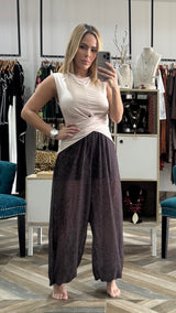 Bubble Brown Pants