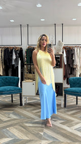 Yellow Fringe Top