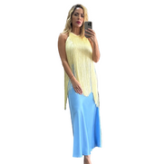 Yellow Fringe Top