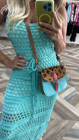 Crochet Mint Dress