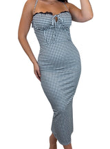 Tatiana Black and White Dress