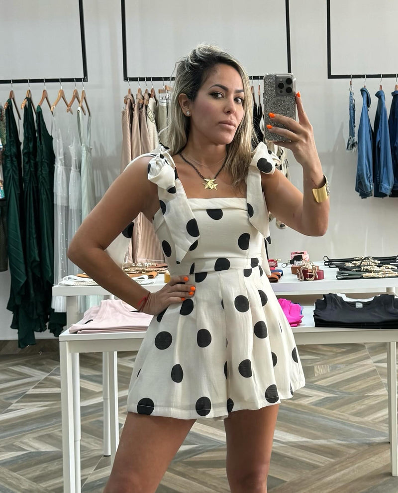 Polka Dot Romper