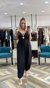 Sunny Black Jumpsuit