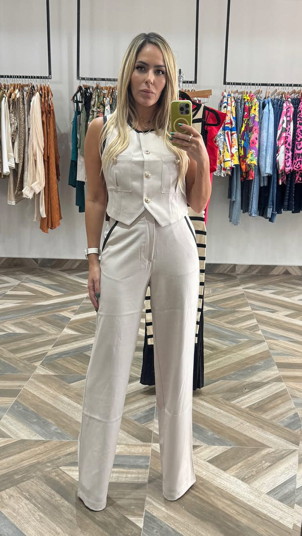Nina Vest and Pants Set