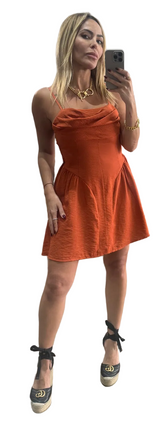 Terracotta Dress