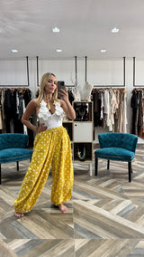 Mustard Bubble Pant