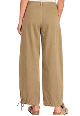 Pre Order-Vintage Wash Utility Balloon Pants
