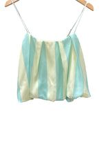 Yellow Bubble Stripe Top
