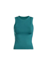 Smooth crewneck muscle tank