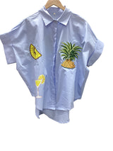 Tropical  pineapple Blouse
