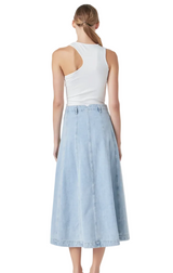 Asymmetrical Ribbed Top
