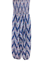Zigzag Blue Jumper