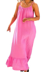 Summer Neon Pink Dress