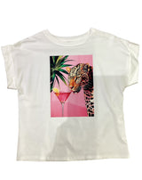 Tiger & martini t shirt