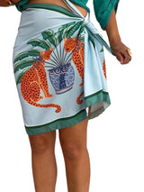 Tiger  Pareo Skirt