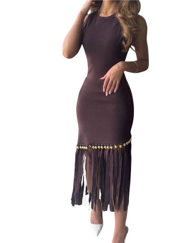 Elis Chocolate Dress