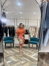 Orange Blouse