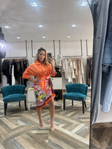 Orange Blouse