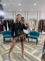 Animal Print Skirt