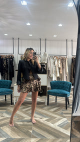 Animal Print Skirt