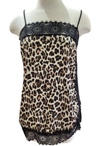 Animal Print Lace Top