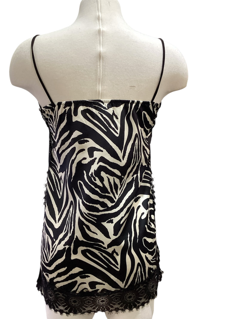 Zebra Lace Top