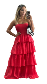 PreOrder-Amapola Red Dress