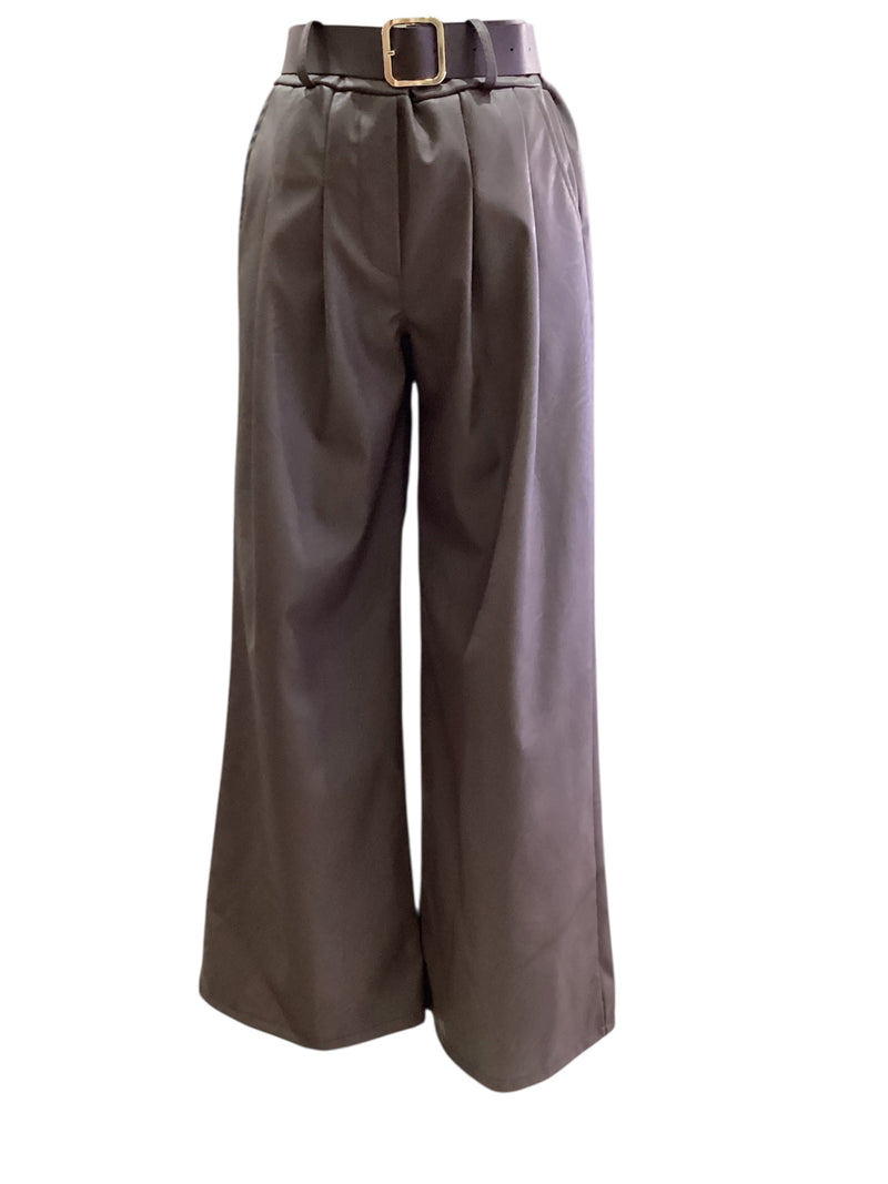 Pleather Black Pants