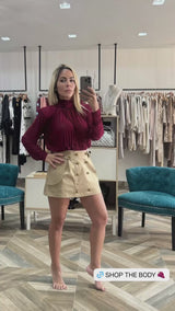Burgundy Bodysuit